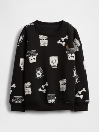 Hanorac de Halloween VintageSoft pentru bebeluși și copii mici