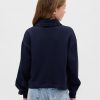 Hanorac polo cu dantelă din French Terry pentru copii Hanorac polo cu dantelă din French Terry pentru copii
