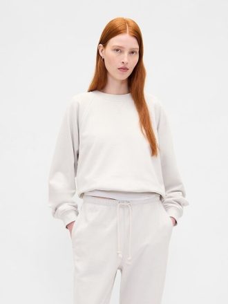 Hanorac raglan French Terry cu greutate mare
