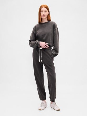 Pantaloni de jogging slim French Terry cu greutate mare