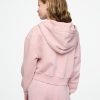 Hanorac VintageSoft Crop cu fermoar pentru copii Hanorac VintageSoft Crop cu fermoar pentru copii