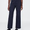 High Rise Stride Wide-Leg Glezna Kaki