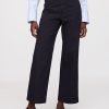 High Rise Stride Wide-Leg Glezna Kaki