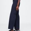High Rise Stride Wide-Leg Glezna Kaki