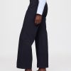 High Rise Stride Wide-Leg Glezna Kaki