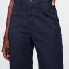 High Rise Stride Wide-Leg Glezna Kaki