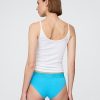 Hipster cu dantelă din bumbac elastic organic Hipster cu dantelă din bumbac elastic organic