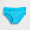 Hipster cu dantelă din bumbac elastic organic Hipster cu dantelă din bumbac elastic organic