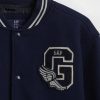 Jachetă bomber cu logo Varsity pentru copii