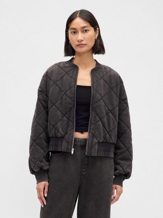 Jachetă bomber matlasată VintageSoft