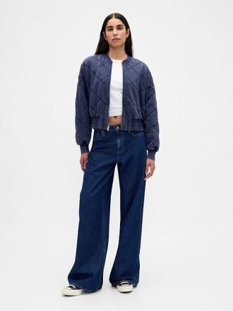Jachetă bomber matlasată VintageSoft