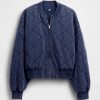 Jachetă bomber matlasată VintageSoft Jachetă bomber matlasată VintageSoft
