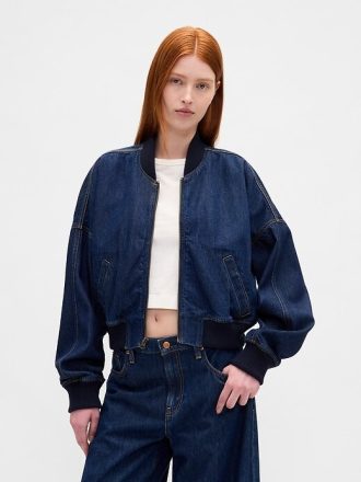 Jachetă Bomber UltraSoft Denim
