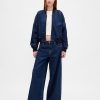Jachetă Bomber UltraSoft Denim Jachetă Bomber UltraSoft Denim