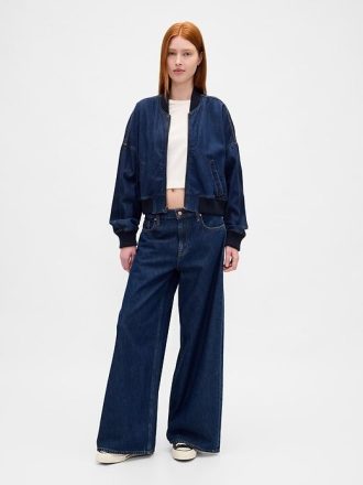 Jachetă Bomber UltraSoft Denim