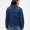 Jachetă Bubble supradimensionată din denim Jachetă Bubble supradimensionată din denim