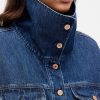 Jachetă Bubble supradimensionată din denim Jachetă Bubble supradimensionată din denim