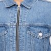 Jachetă Crop UltraSoft Icon Denim