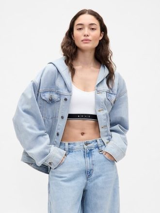 Jachetă de blugi supradimensionată Gap × BÉIS Jachetă de blugi supradimensionată Gap × BÉIS