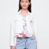 Jachetă Denim Crop pentru copii Jachetă Denim Crop pentru copii