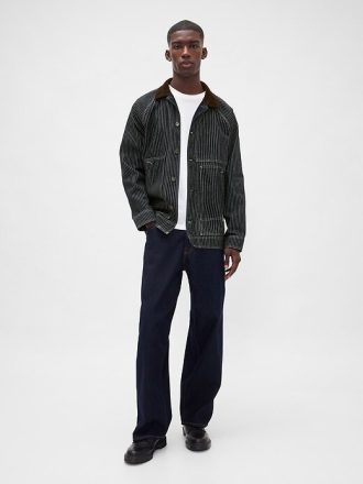 Jachetă Denim Stripe Chore