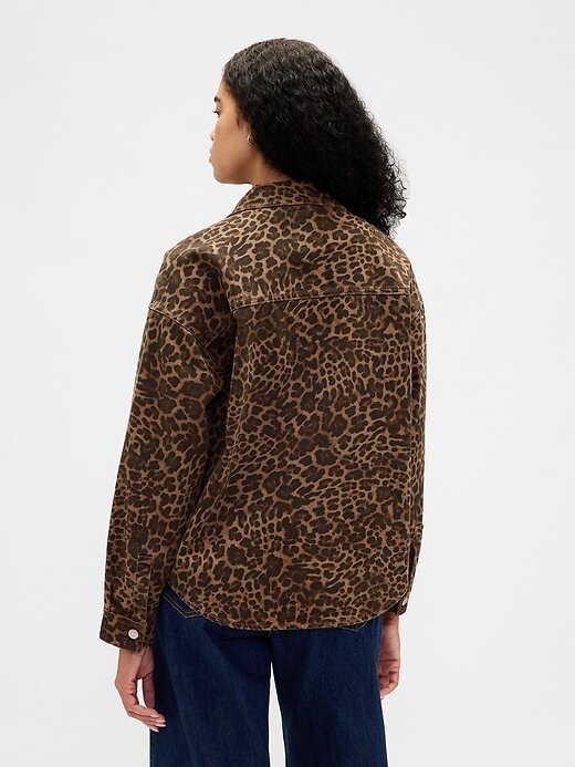 Jachetă din blugi UltraSoft Leopard Jachetă din blugi UltraSoft Leopard