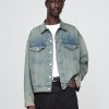 Jachetă Icon oversize din denim