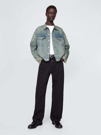 Jachetă Icon oversize din denim