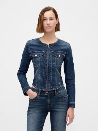 Jachetă Moto denim
