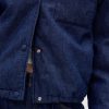 Jachetă puf din denim