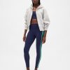 Jambiere GapFit High Rise Power cu dungi pe lungime