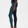 Jambiere GapFit High Rise Power cu dungi pe lungime