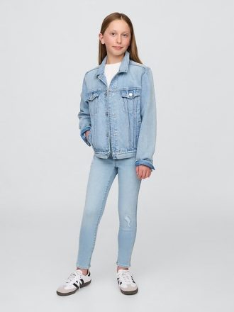 Jegging pentru copii cu talie medie