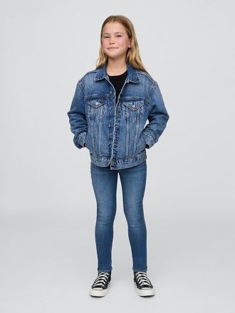 Jegging pentru copii cu talie medie