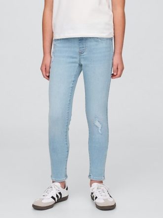 Jegging pentru copii cu talie medie