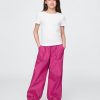 Joggeri largi din poplin pentru copii Joggeri largi din poplin pentru copii