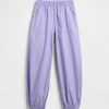Joggeri largi din poplin pentru copii