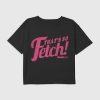 Kids Mean Girls Thats So Fetch Tricou crop boxy grafic Kids Mean Girls Thats So Fetch Tricou crop boxy grafic