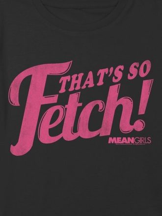 Kids Mean Girls Thats So Fetch Tricou crop boxy grafic