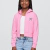 Lilo & Stitch pentru copii French Terry Crop Zip Hoodie Lilo & Stitch pentru copii French Terry Crop Zip Hoodie