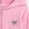 Lilo & Stitch pentru copii French Terry Crop Zip Hoodie Lilo & Stitch pentru copii French Terry Crop Zip Hoodie