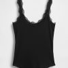 Mini Rib Lace PJ Tank Top Mini Rib Lace PJ Tank Top