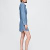 Mini rochie cămașă Western Denim Mini rochie cămașă Western Denim