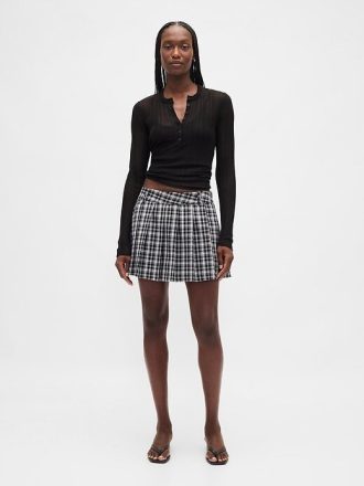 Mini-short plisat Mini-short plisat
