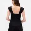 Modern Rib Flutter Tank Top Modern Rib Flutter Tank Top