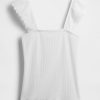 Modern Rib Flutter Tank Top Modern Rib Flutter Tank Top