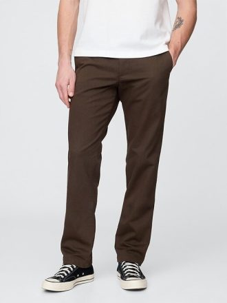 Modern Straight Khakis