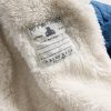 Într-o singură bucată confortabil din denim matlasat pentru copii Într-o singură bucată confortabil din denim matlasat pentru copii