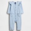 One-Piecă pentru bebeluși denim cu inimă One-Piecă pentru bebeluși denim cu inimă