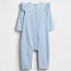One-Piecă pentru bebeluși denim cu inimă One-Piecă pentru bebeluși denim cu inimă